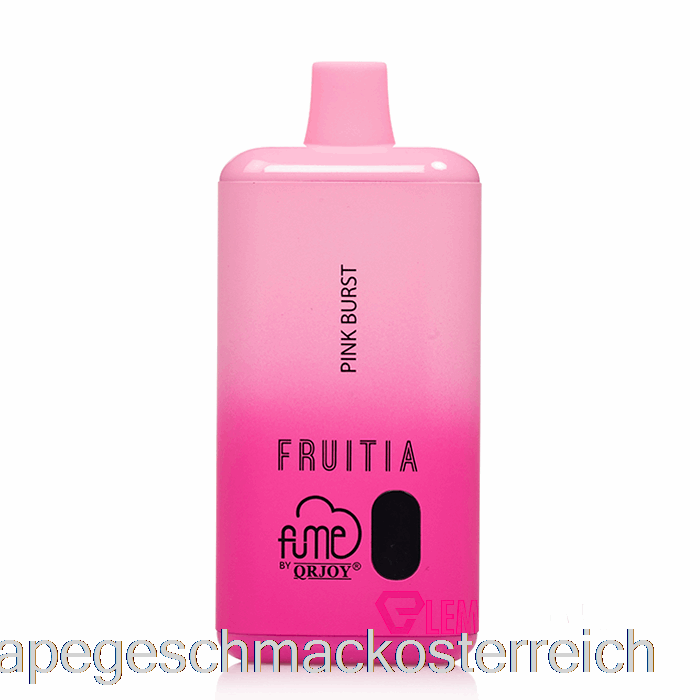 Fruitia X Fume 8000 Einweg-Pink-Burst-Vape-Geschmack